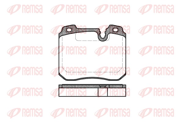 Brake Pad Set, disc brake (0378.00)