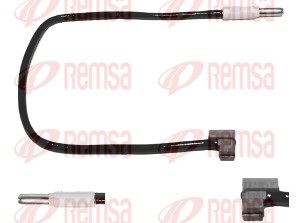 Warning Contact, brake pad wear (001089)