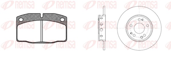 Brake Kit, disc brake (8101.01)