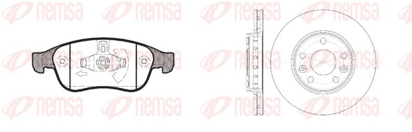 Brake Kit, disc brake (81248.01)
