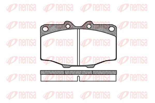 Brake Pad Set, disc brake (0132.00)