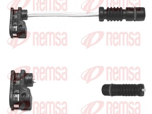 Warning Contact, brake pad wear (001059)