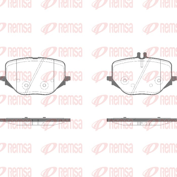 Brake Pad Set, disc brake (1950.10)