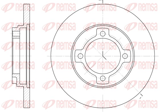 Brake Disc (6522.00)