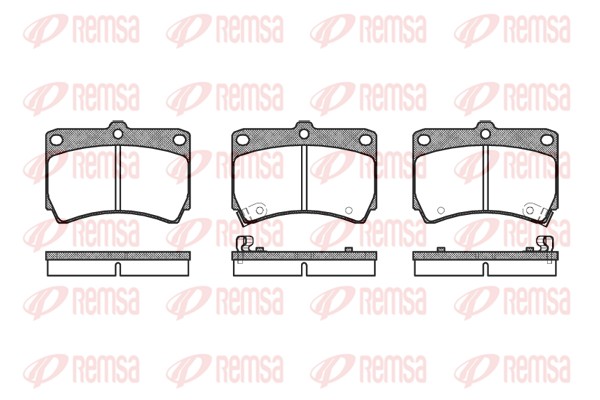 Brake Pad Set, disc brake (0212.12)