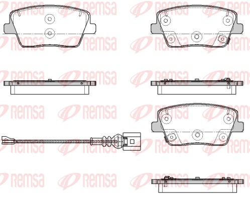 Brake Pad Set, disc brake (1901.02)