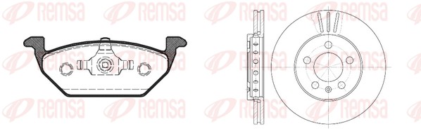 Brake Kit, disc brake (8633.07)