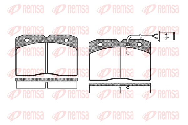 Brake Pad Set, disc brake (0211.22)