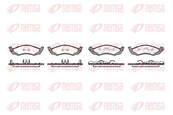 Brake Pad Set, disc brake (0568.02)