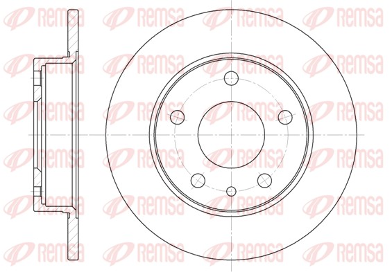Brake Disc (6516.00)