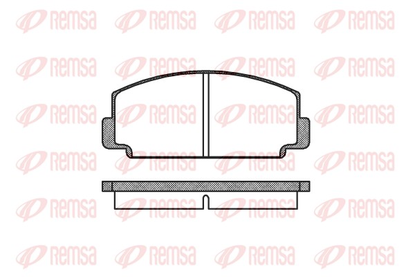 Brake Pad Set, disc brake (0075.00)