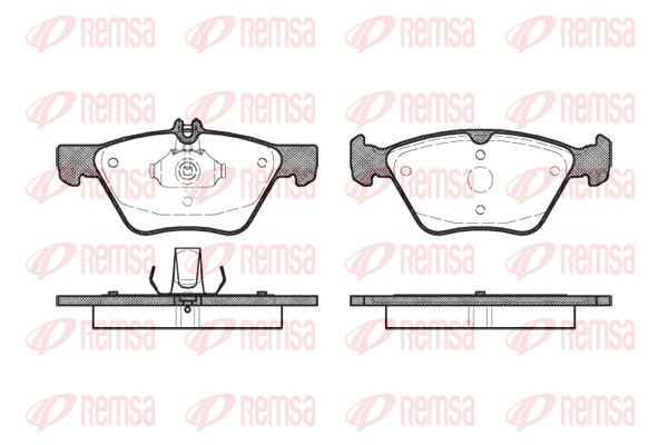 Brake Pad Set, disc brake (0601.00)