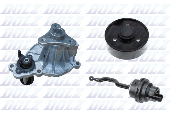 Water Pump, engine cooling (B268V)