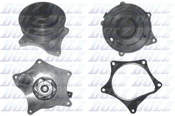 Water Pump, engine cooling (O205)