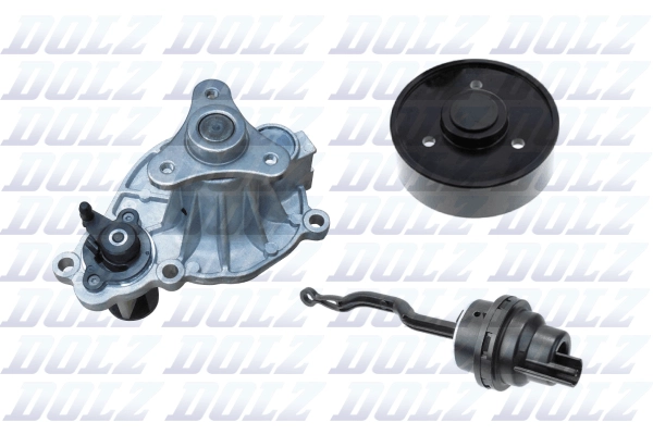 Water Pump, engine cooling (B270V)