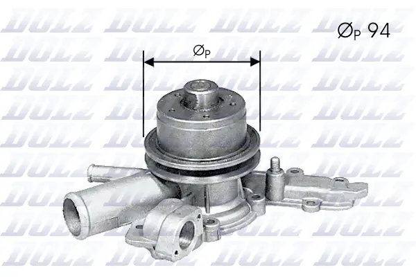 Water Pump, engine cooling (A132)
