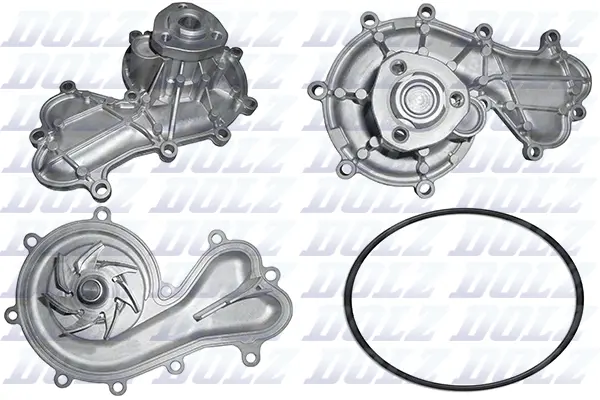 Water Pump, engine cooling (A227)