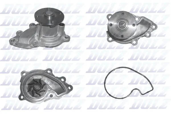 Water Pump, engine cooling (K115)
