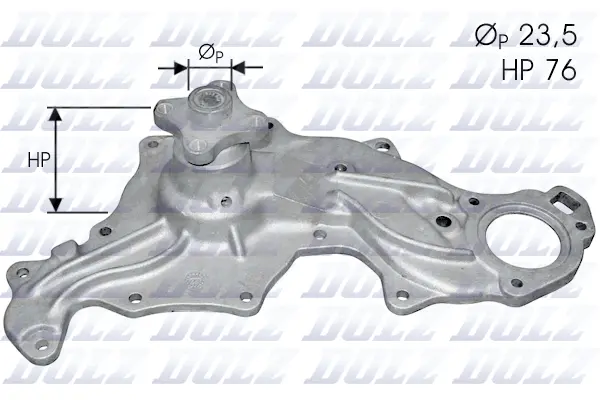 Water Pump, engine cooling (F121)