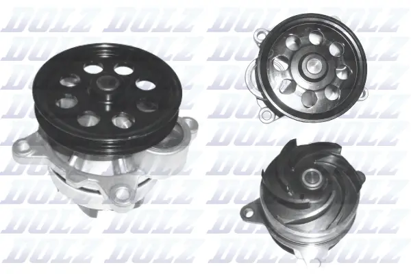 Water Pump, engine cooling (F235)