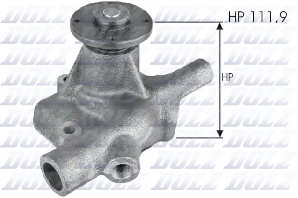 Water Pump, engine cooling (N127)