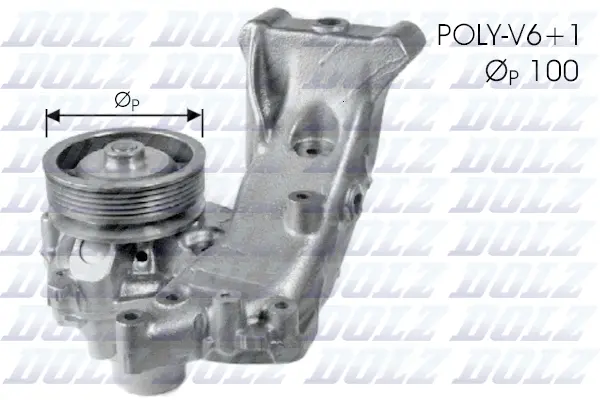 Water Pump, engine cooling (S222)