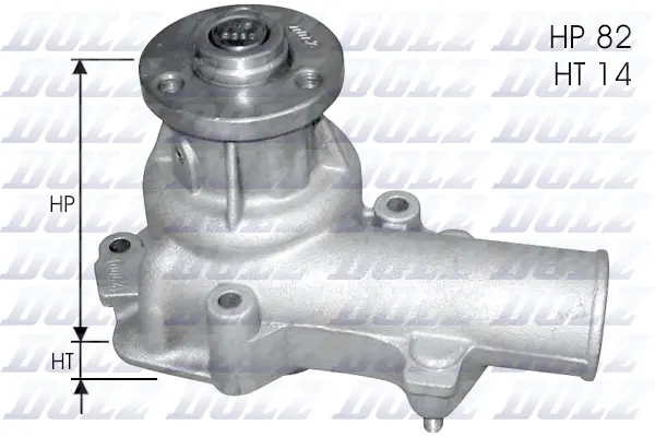 Water Pump, engine cooling (S110)