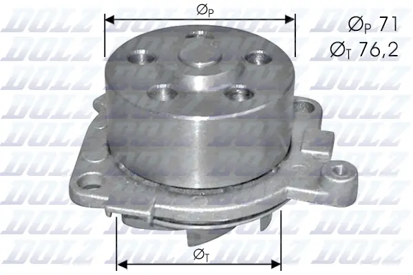 Water Pump, engine cooling (S210)