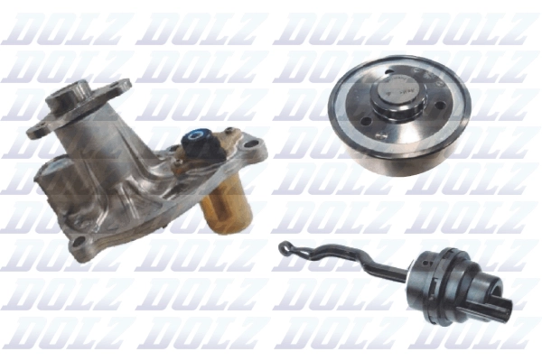 Water Pump, engine cooling (B262V)