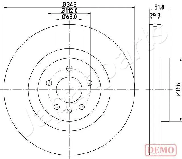 Brake Disc (DI-0918C)