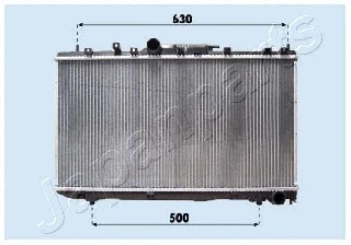 Radiator, engine cooling (RDA153098)