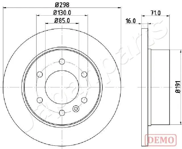 Brake Disc (DP-0527C)