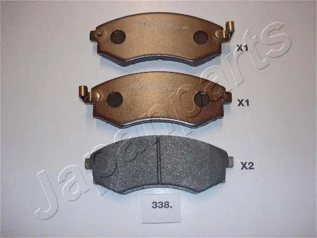 Brake Pad Set, disc brake (PA-338AF)