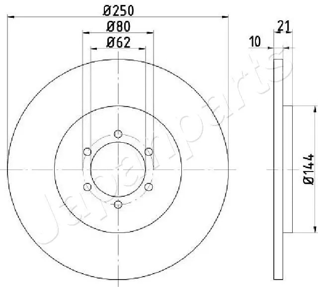 Brake Disc (DP-0234C)
