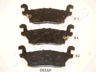 Brake Pad Set, disc brake (PP-003AF)