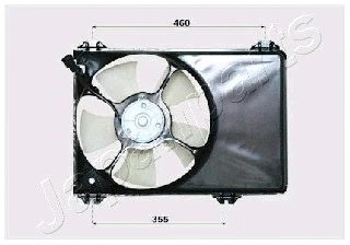 Fan, engine cooling (VNT142001)