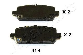 Brake Pad Set, disc brake (PP-414AF)