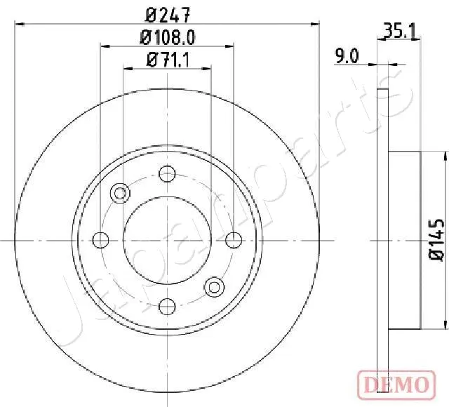 Brake Disc (DP-0602C)