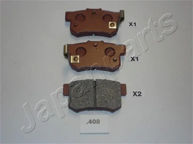 Brake Pad Set, disc brake (PP-408AF)
