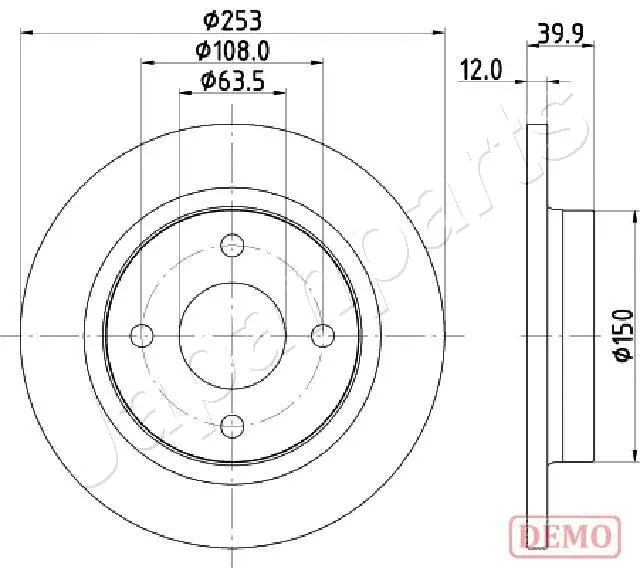 Brake Disc (DP-0329C)