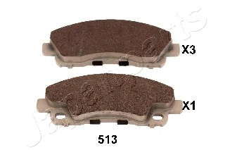 Brake Pad Set, disc brake (PP-513AF)