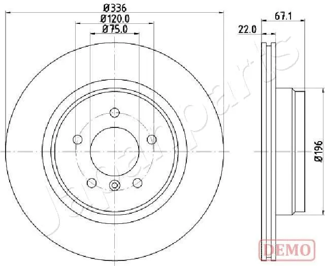 Brake Disc (DP-0114C)
