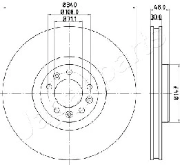 Brake Disc (DI-0611)