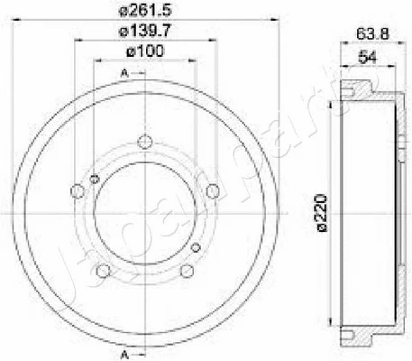 Brake Drum (TA-819C)
