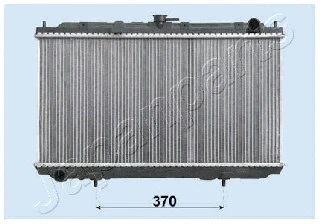 Radiator, engine cooling (RDA213052)
