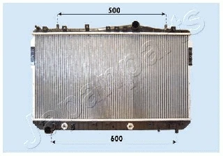 Radiator, engine cooling (RDA313021)