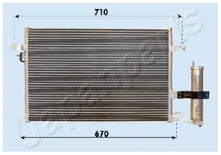 Condenser, air conditioning (CND313014)
