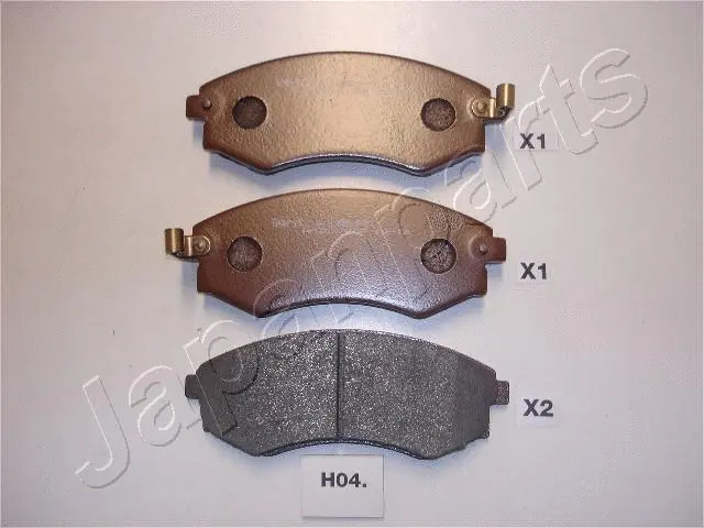 Brake Pad Set, disc brake (PA-H04AF)