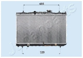 Radiator, engine cooling (RDA333031)