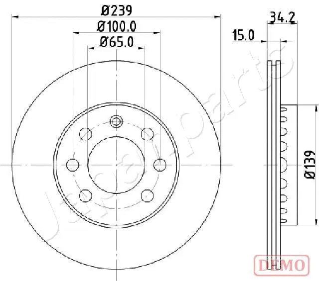 Brake Disc (DI-0904C)